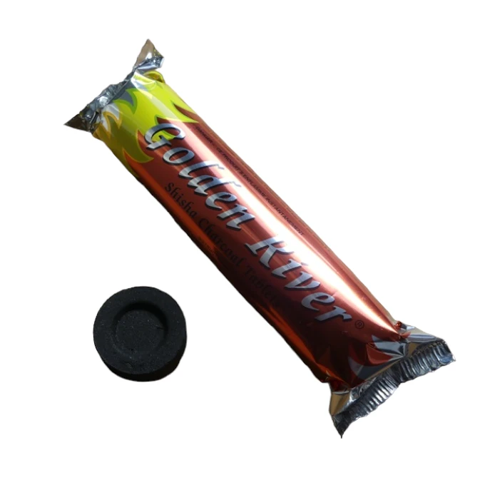 Charbon de bois naturel Golden River pour encens et résines