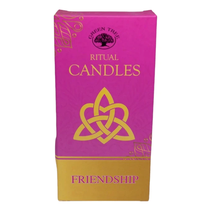 Bougie rose pour rituel d'amour et d'harmonie émotionnelle