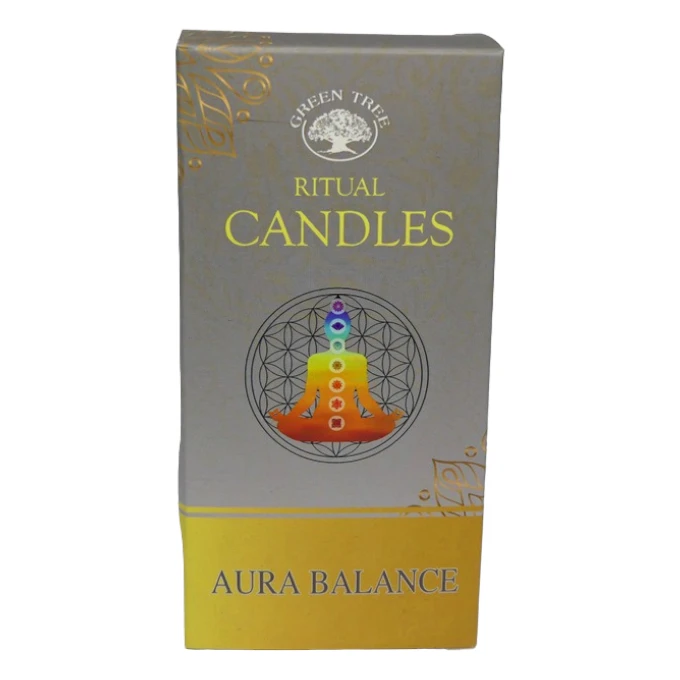 Bougie grise pour rituel de neutralisation et de protection