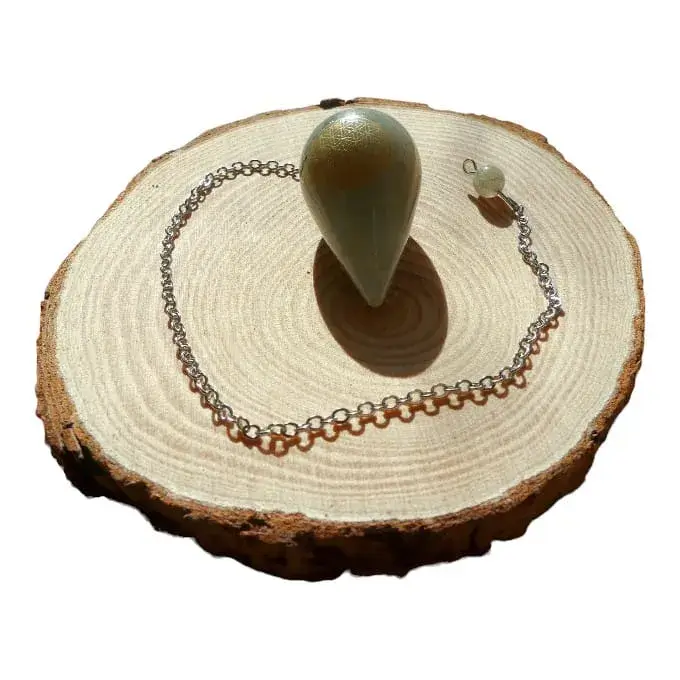 Pendule Fleur de vie Labradorite