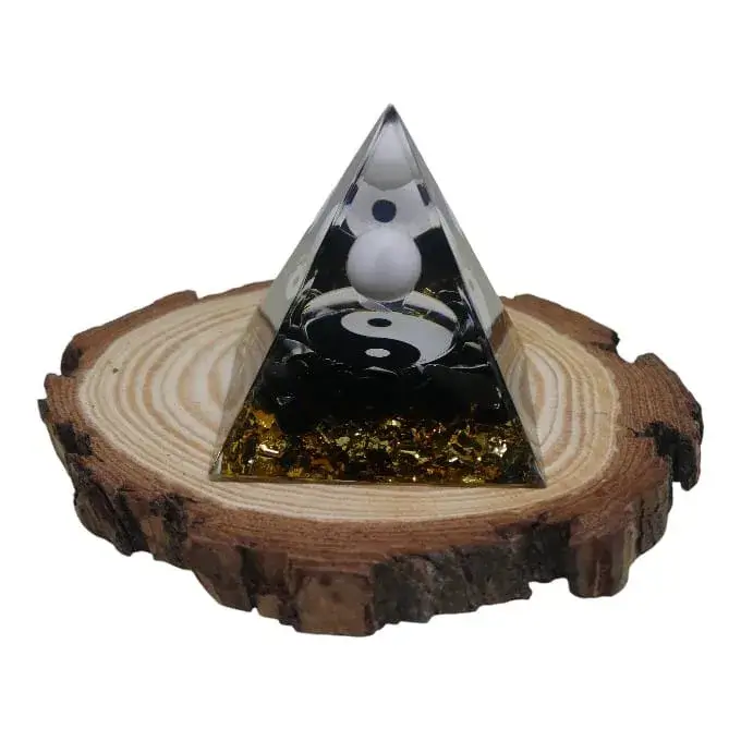 Pyramide Obsidienne | Yin Yang