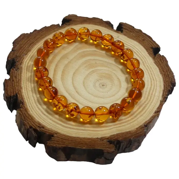 Bracelet Ambre Obscure