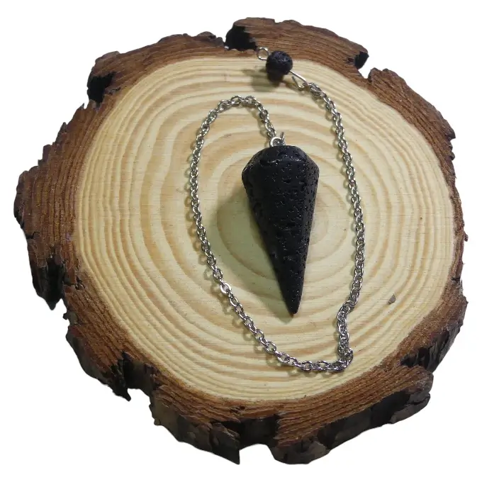 Pendule conique Pierre de Lave