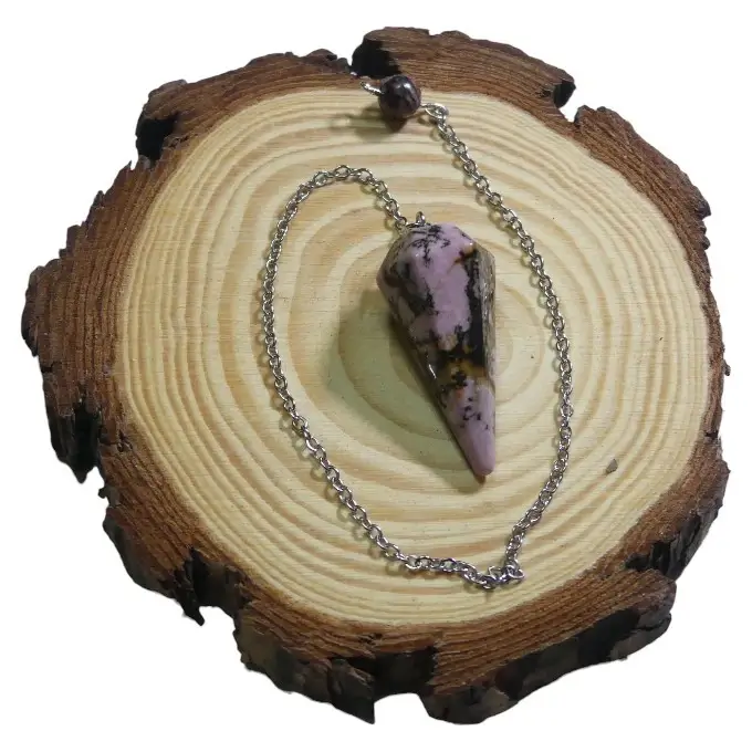 Pendule conique Rhodonite